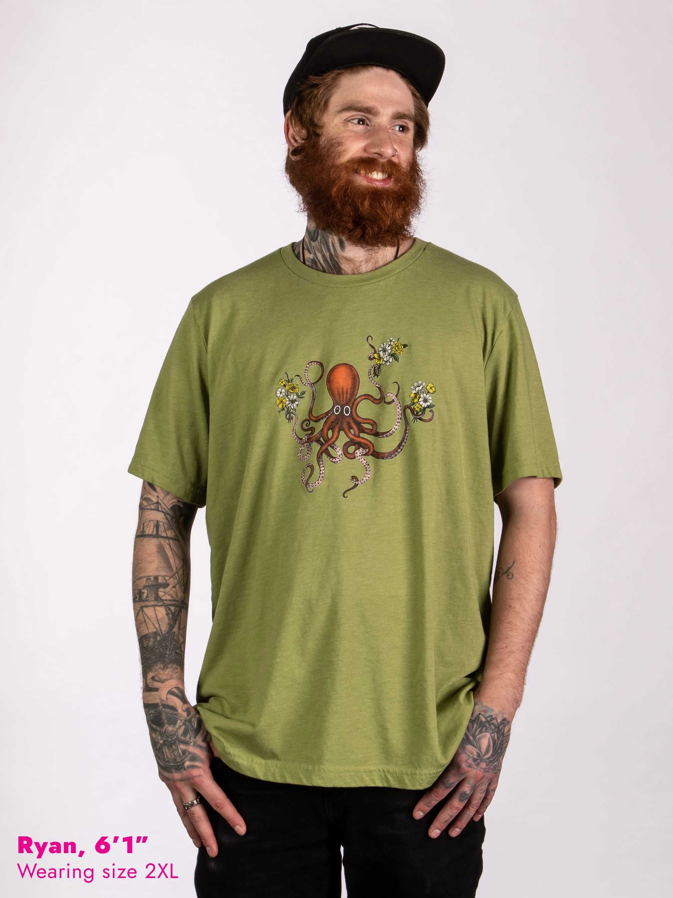 Octopus T-Shirt sold by Blue Q product image thumbnail 2