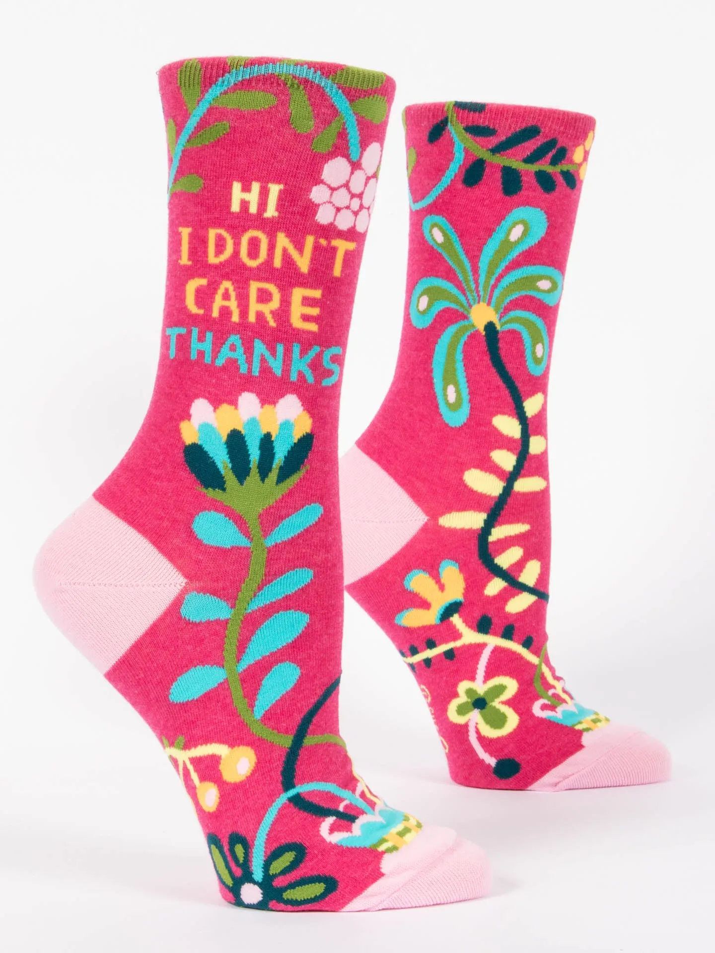 Hi, I Don't Care, Thanks W-Crew Socks sold by Blue Q