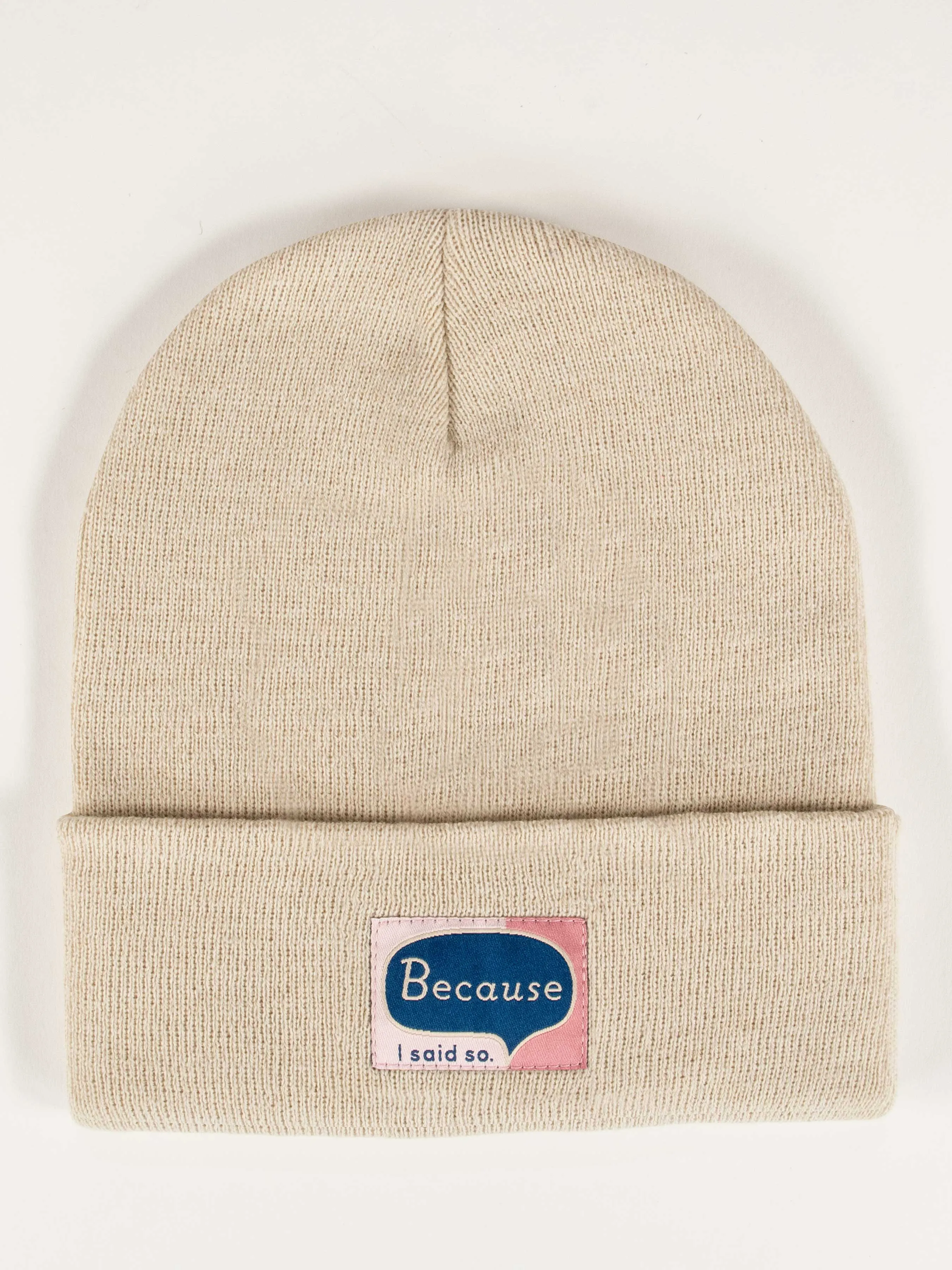 Why? Because I Said So. Beanie sold by Blue Q product image thumbnail 2