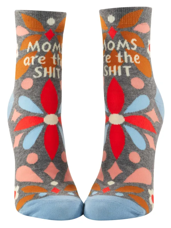 Moms Are The Shit W-Ankle Socks sold by Blue Q