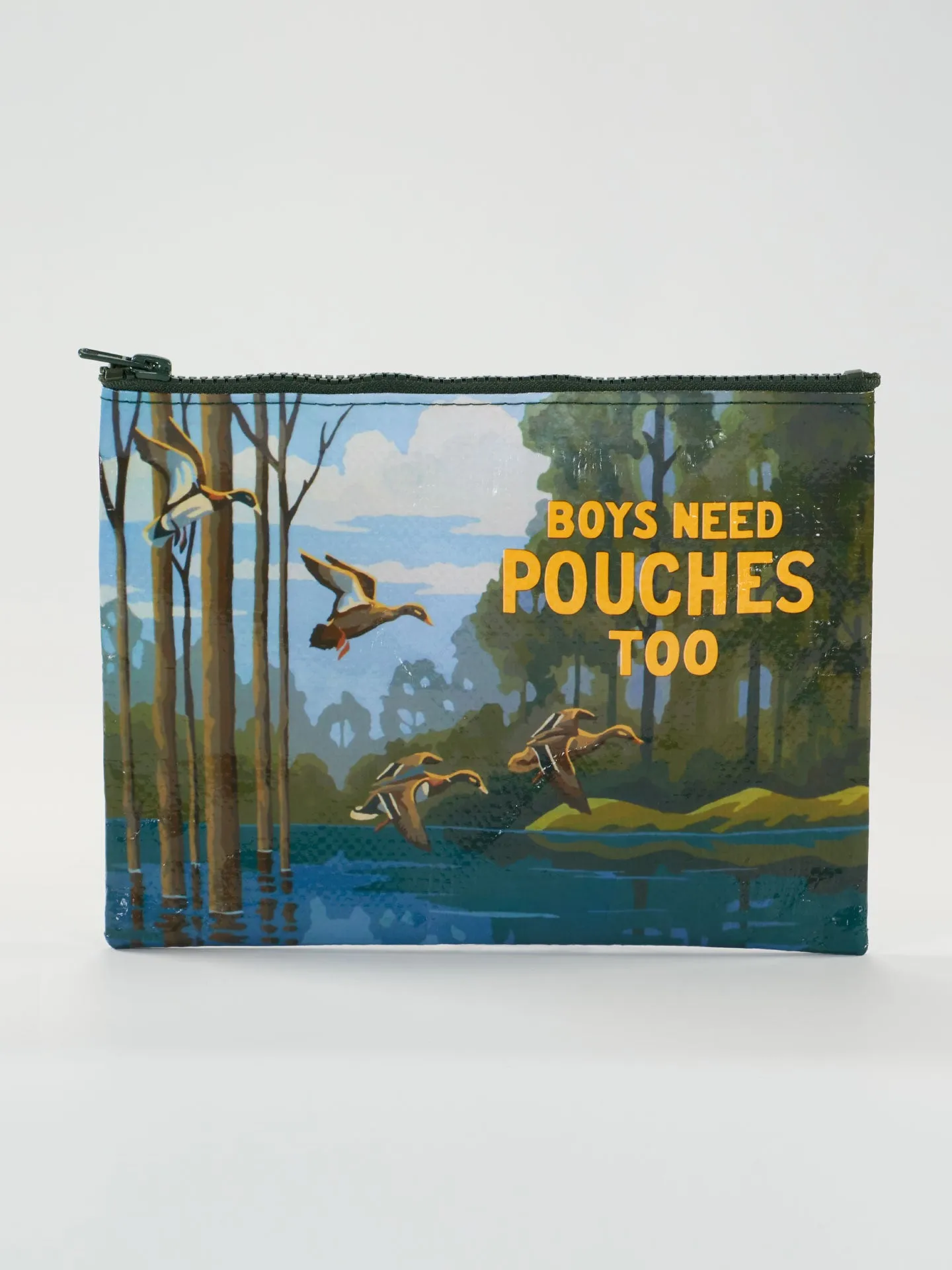Boys Need Pouches Too Zipper Pouch sold by Blue Q