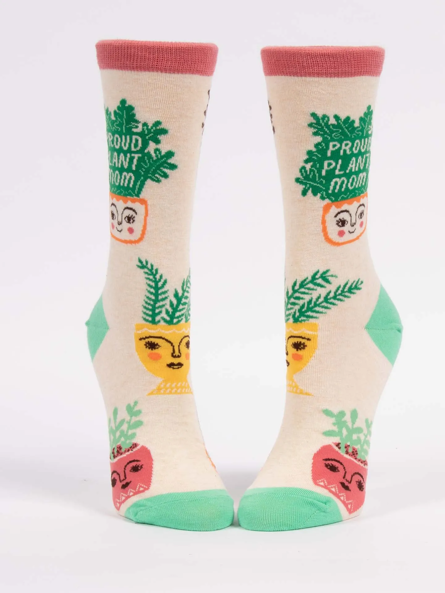 Proud Plant Mom W-Crew Socks sold by Blue Q product image thumbnail 2