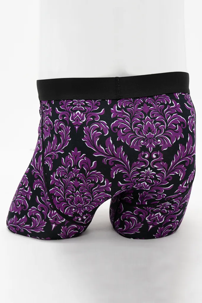 Middle Man, Magenta Damask, Bamboo sold by Blue Sky product image thumbnail 2