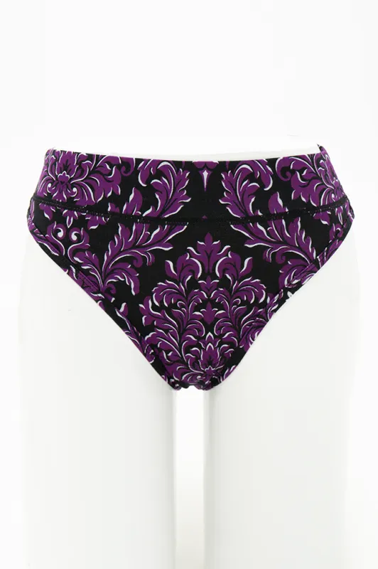 La Thong, Magenta Damask, Bamboo sold by Blue Sky