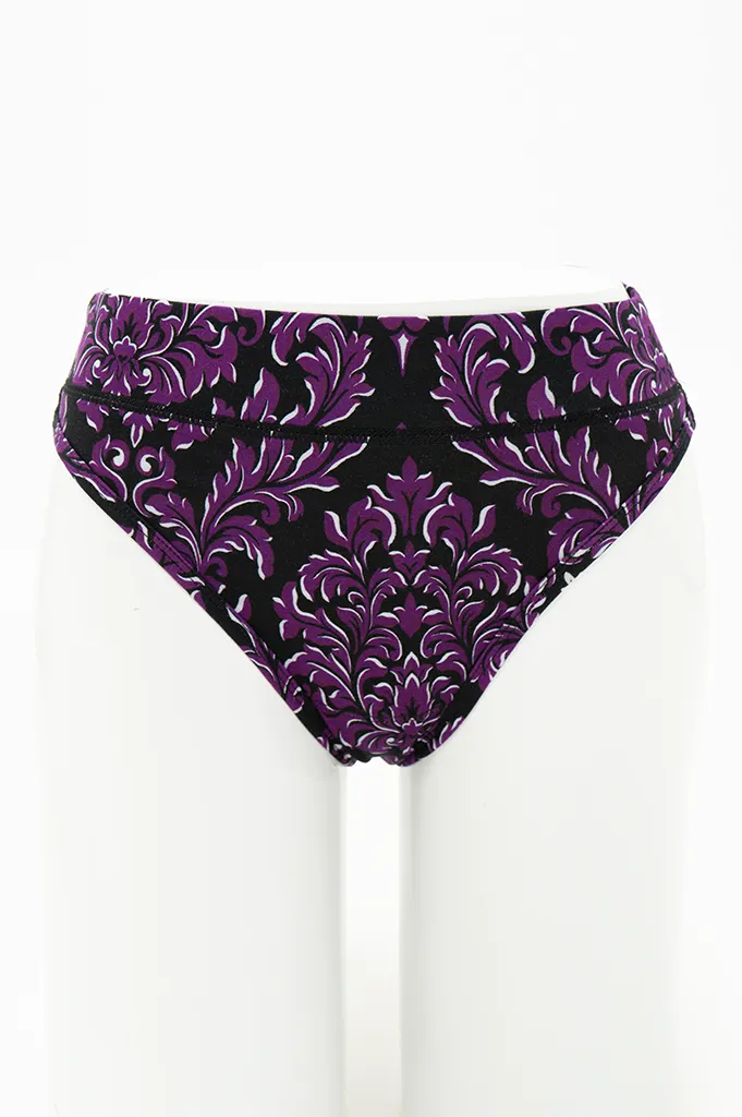 La Thong, Magenta Damask, Bamboo sold by Blue Sky