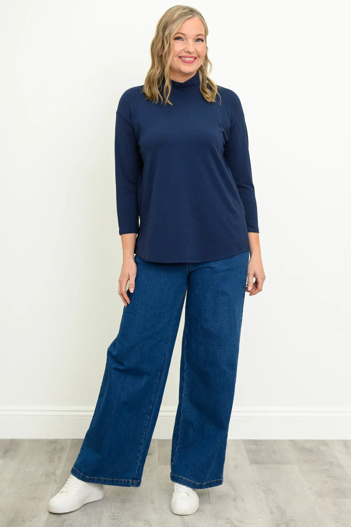 Highdrop Top, Indigo, Bamboo sold by Blue Sky product image thumbnail 3