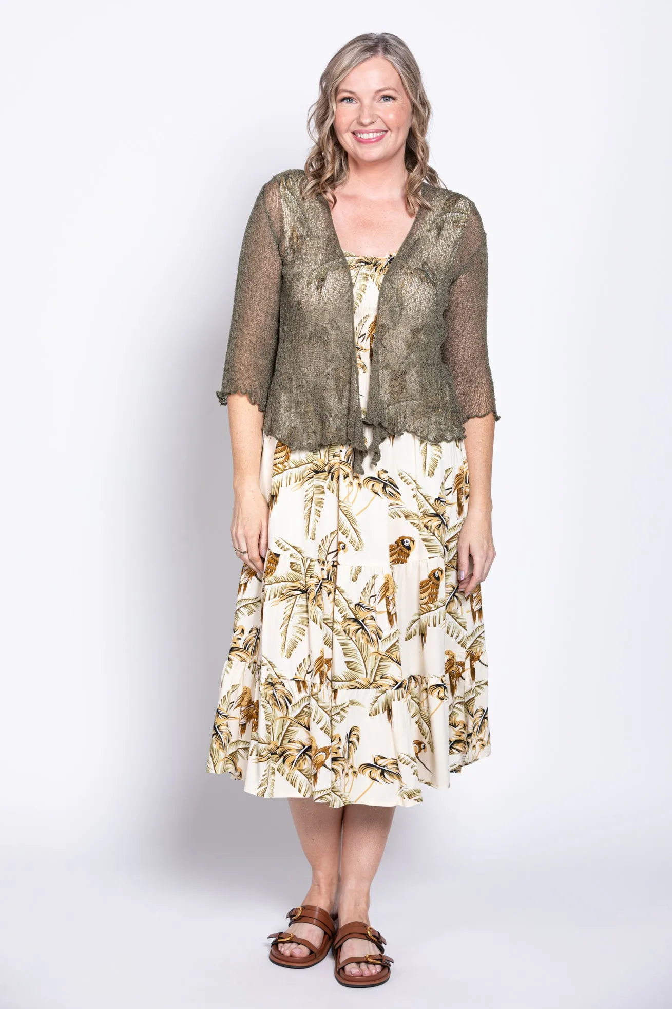 Jessie Dress, Terracotta sold by Blue Sky product image thumbnail 5