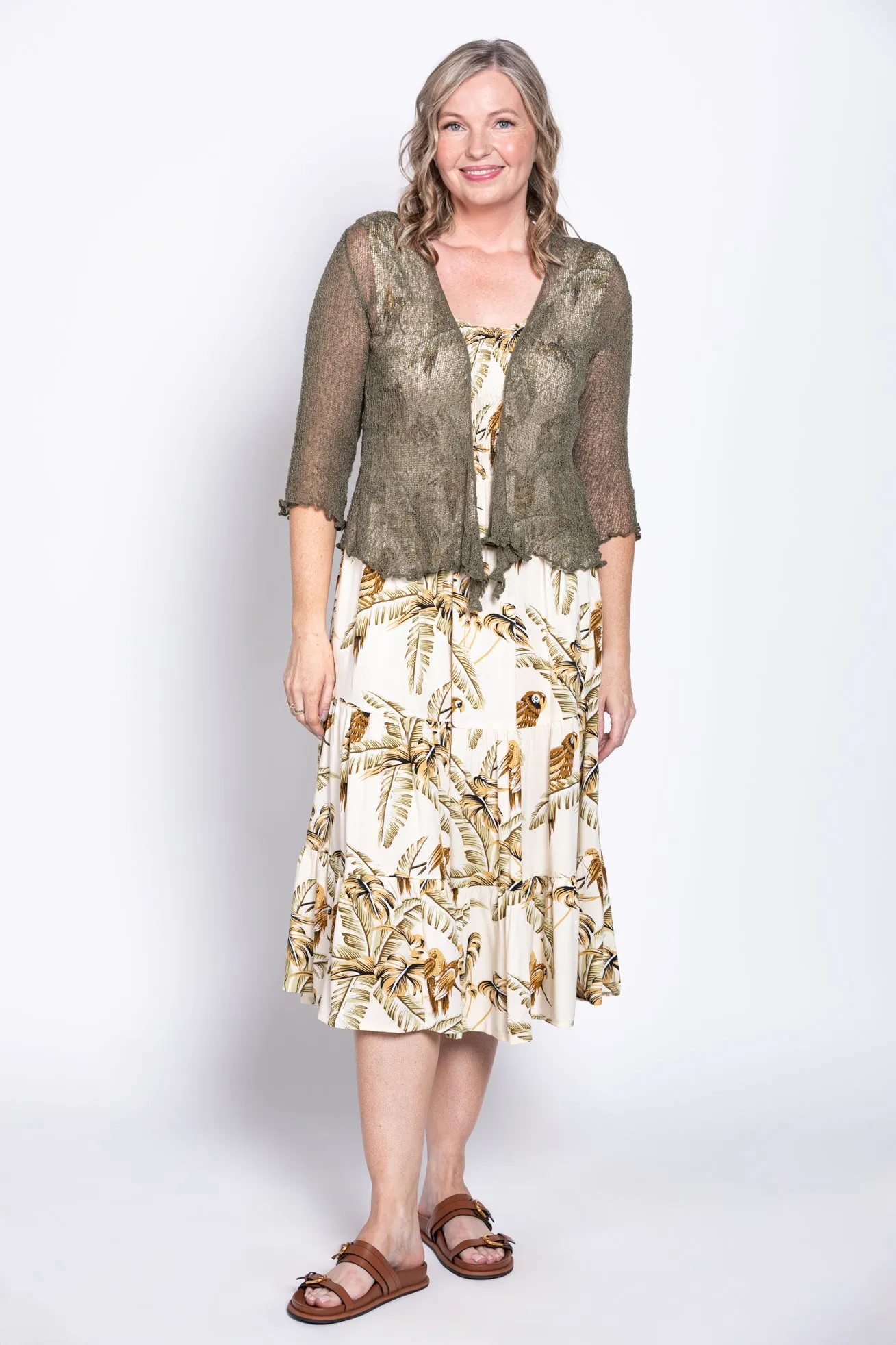 Jessie Dress, Terracotta sold by Blue Sky product image thumbnail 3