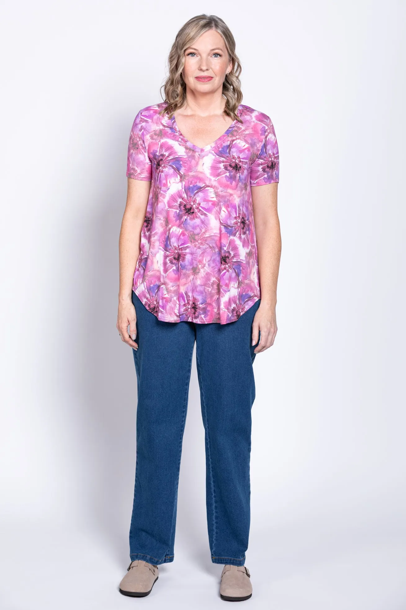 Jackie S/S Top, Royale Cardiff, Bamboo sold by Blue Sky product image thumbnail 2