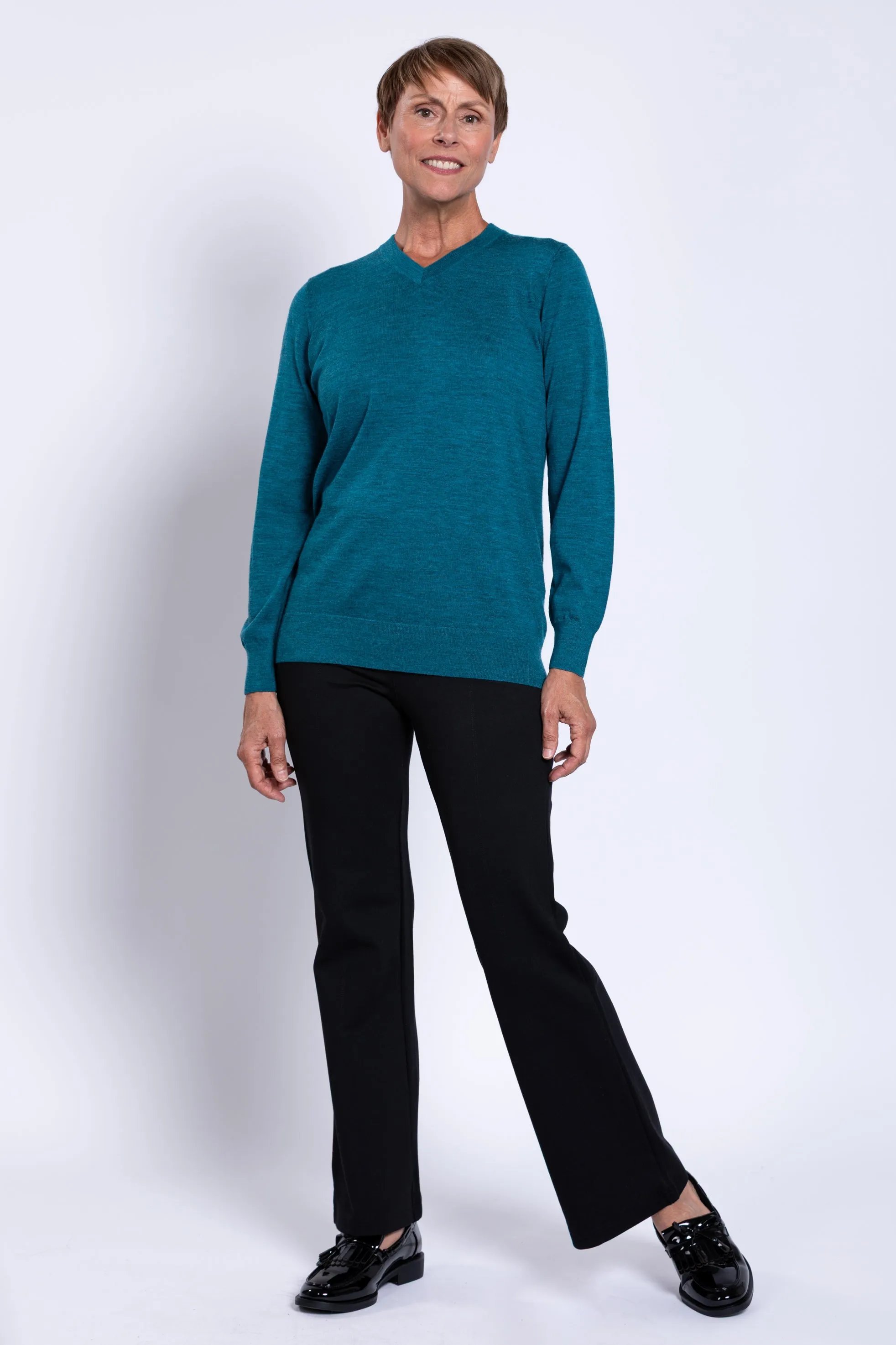 Vie Sweater, Forest, Merino Wool sold by Blue Sky product image thumbnail 4