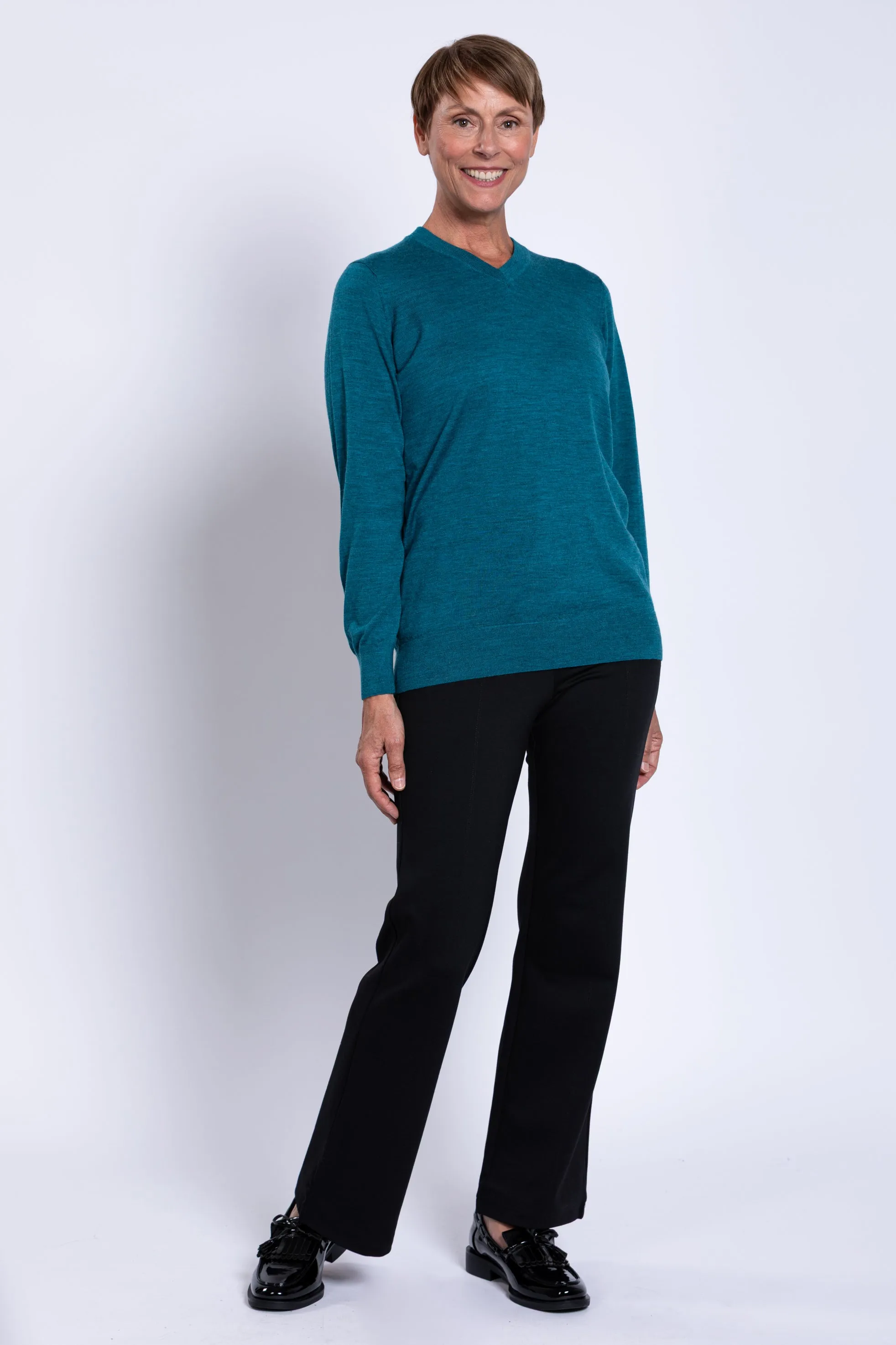 Vie Sweater, Forest, Merino Wool sold by Blue Sky product image thumbnail 5