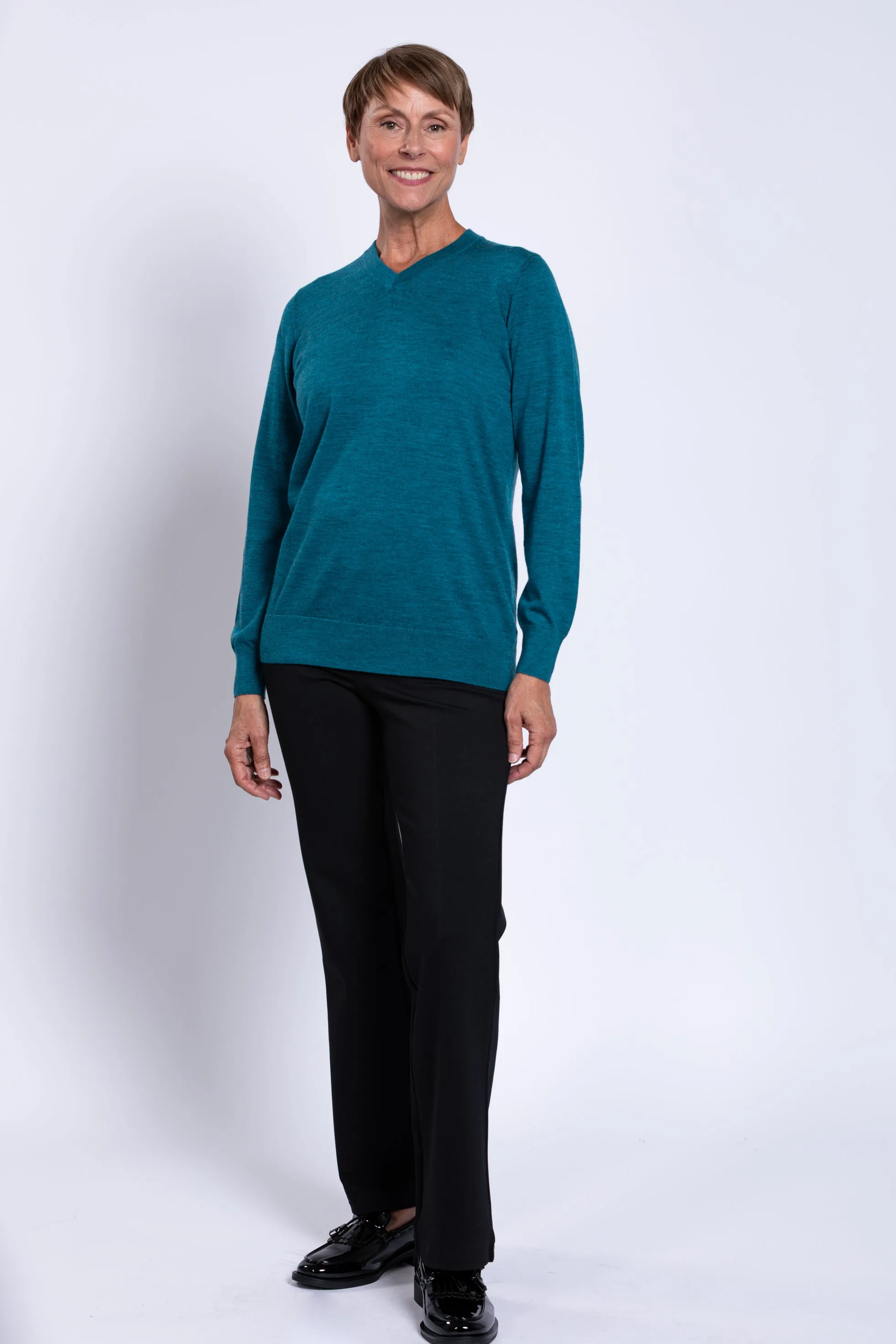 Vie Sweater, Forest, Merino Wool sold by Blue Sky product image thumbnail 2