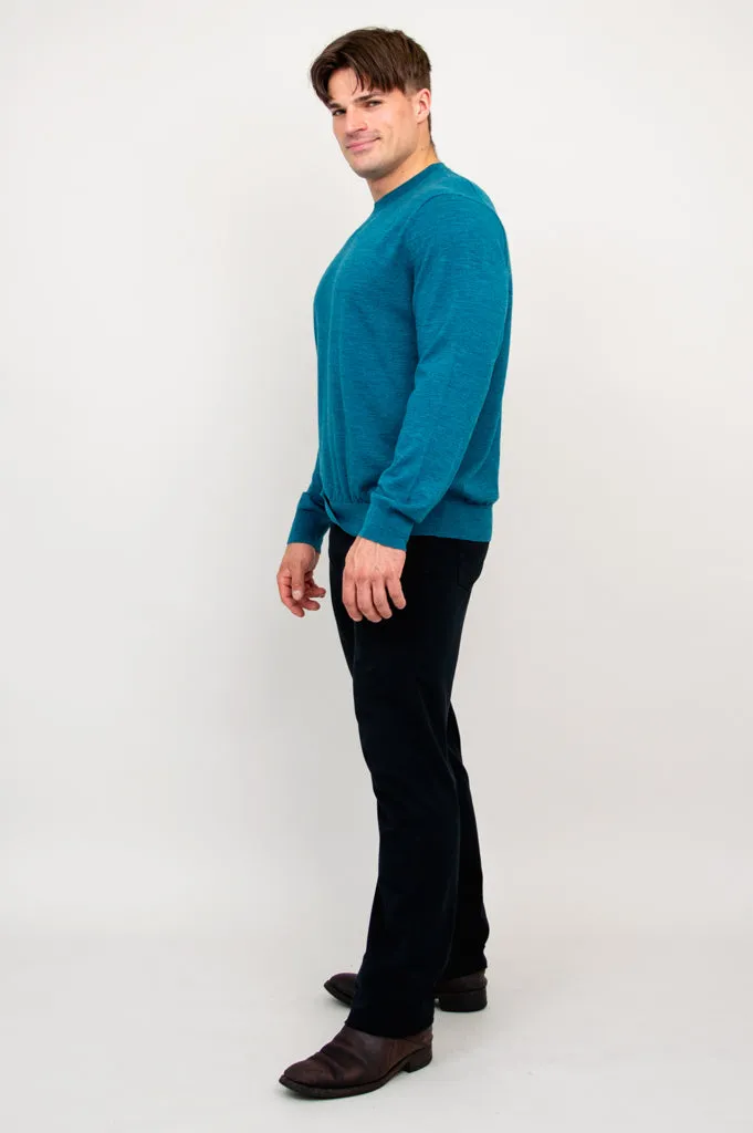 Fraser Sweater, Teal, 100% Merino Wool sold by Blue Sky product image thumbnail 3