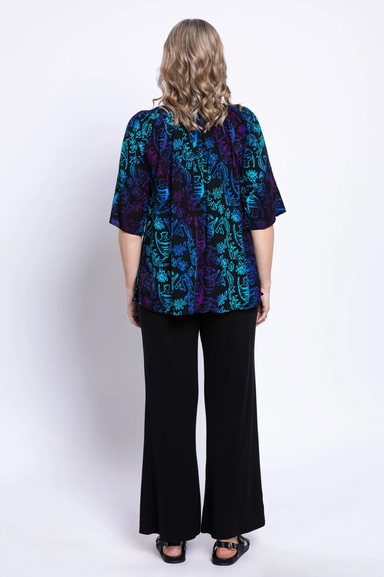 Luna Top, Neon Tropic sold by Blue Sky product image thumbnail 3