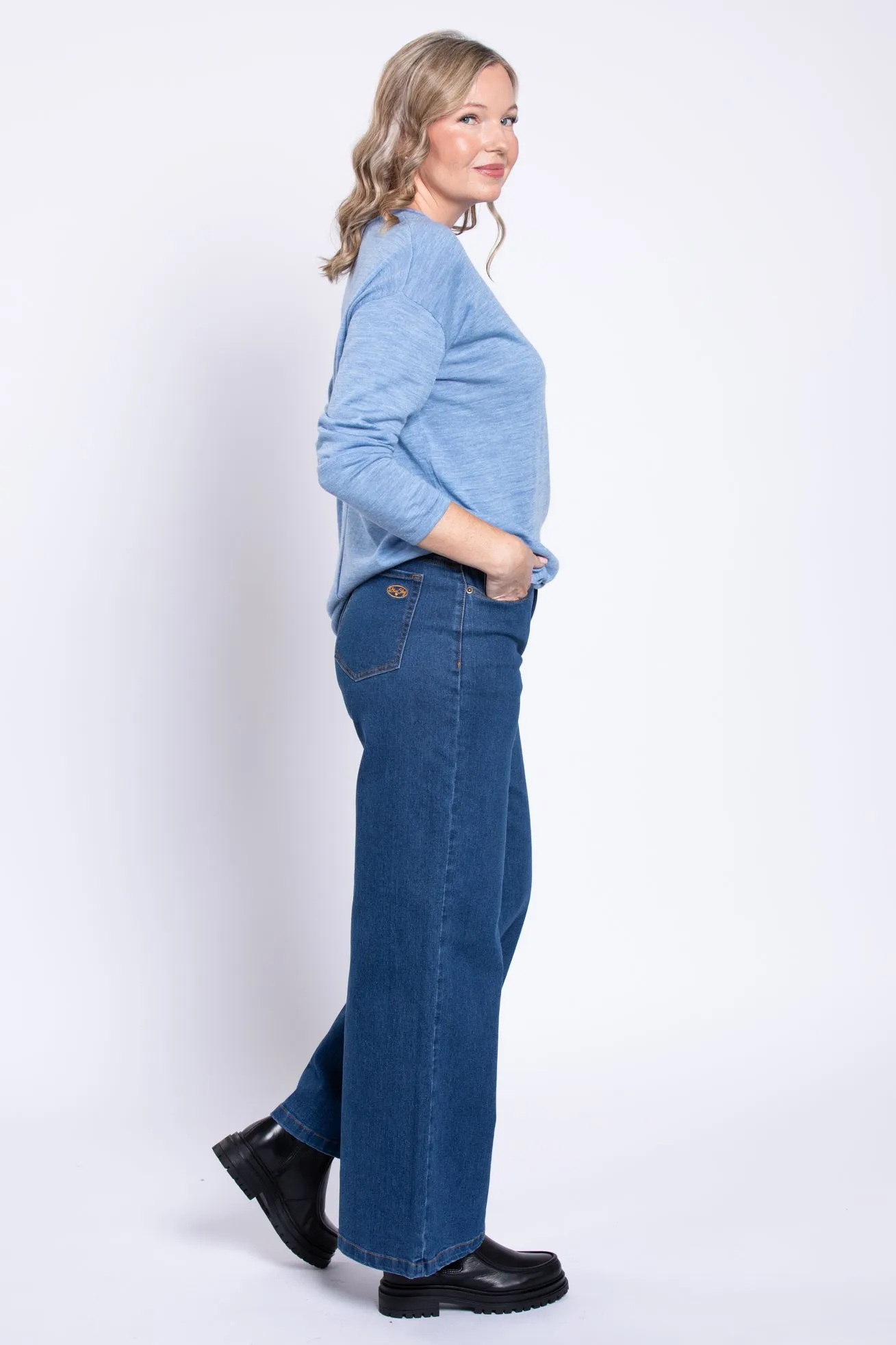 Blue Sky Jeans, Regular Wide Leg sold by Blue Sky product image thumbnail 3