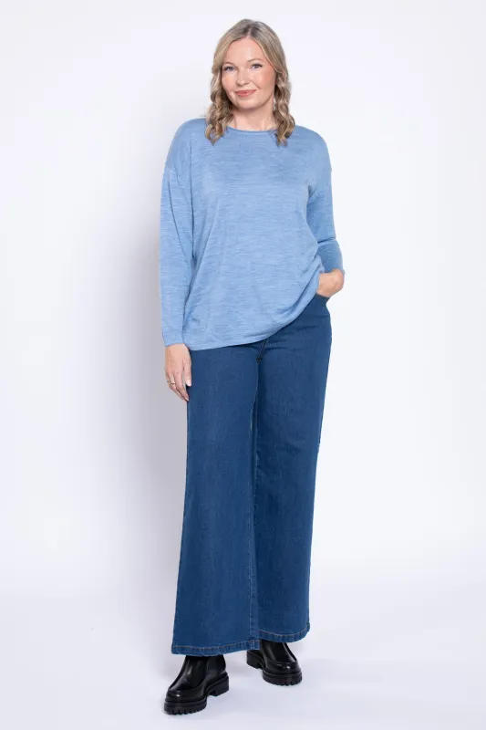 Blue Sky Jeans, Regular Wide Leg sold by Blue Sky