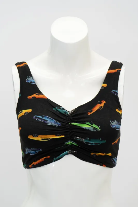 Clipper Top, Muscle Cars, Bamboo sold by Blue Sky