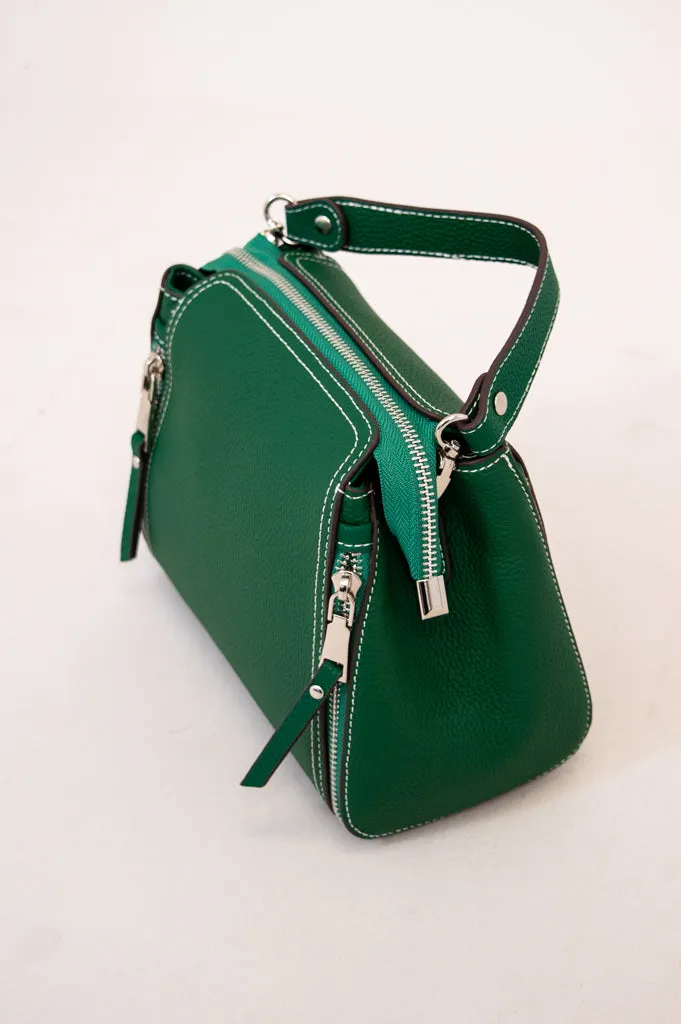 Selena Bag 99126, Green, Leather sold by Blue Sky product image thumbnail 3