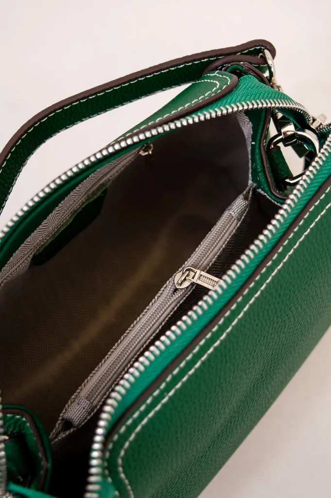 Selena Bag 99126, Green, Leather sold by Blue Sky product image thumbnail 5