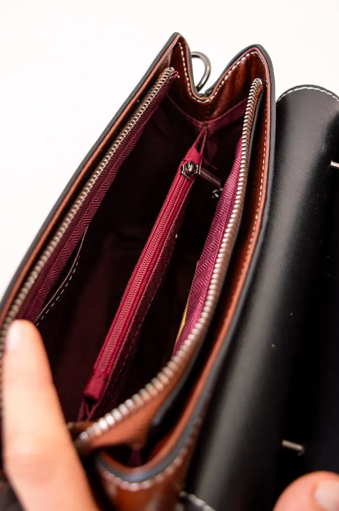 Cecilia Bag 2161, Brown, Leather sold by Blue Sky product image thumbnail 4