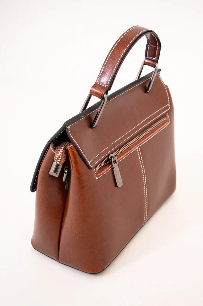 Cecilia Bag 2161, Brown, Leather sold by Blue Sky product image thumbnail 2