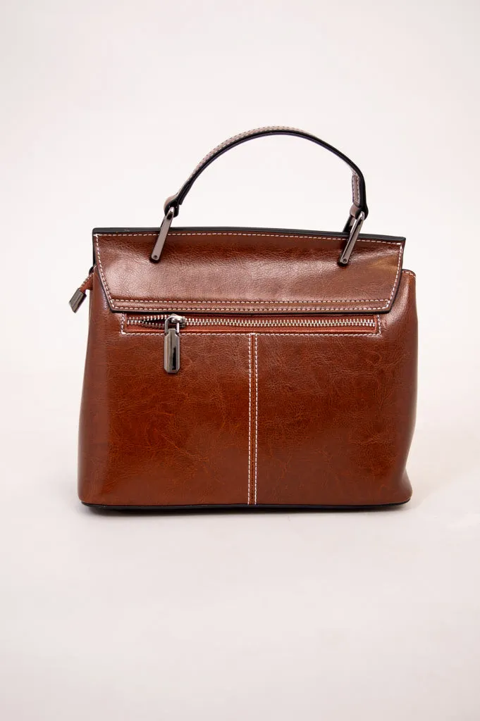 Cecilia Bag 2161, Brown, Leather sold by Blue Sky product image thumbnail 3