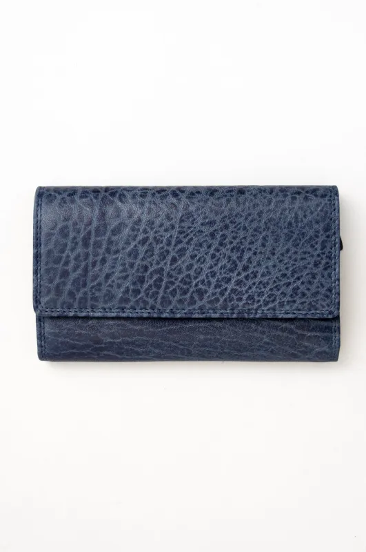 Adrian Klis 105 Ladies Wallet, Blueprint, Leather made by Blue Sky
