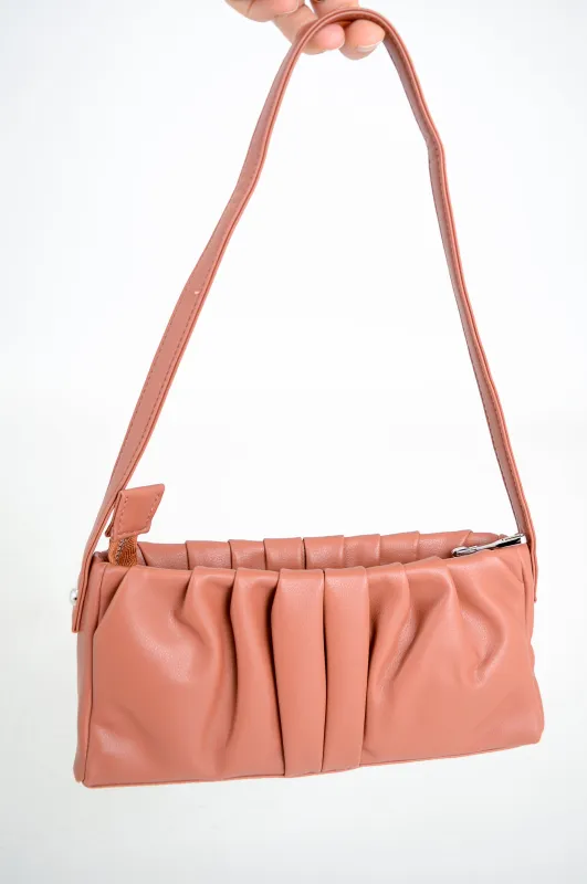 Janette Handbag, Terra Cotta, Leather sold by Blue Sky