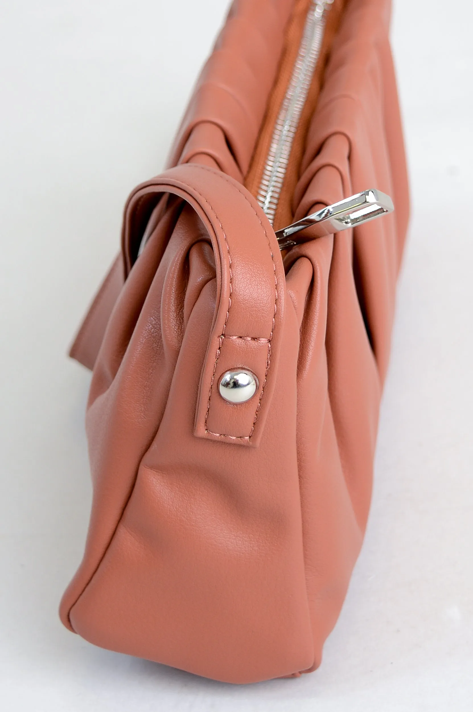 Janette Handbag, Terra Cotta, Leather sold by Blue Sky product image thumbnail 5