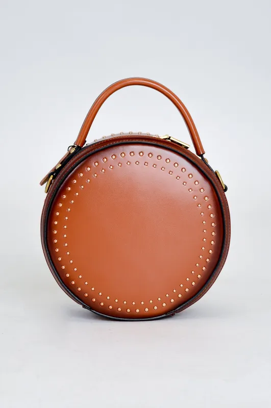 Caz Handbag, Tan, Leather sold by Blue Sky