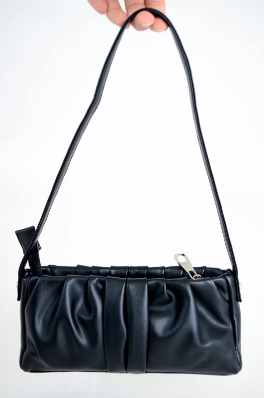 Janette Handbag, Black, Leather sold by Blue Sky