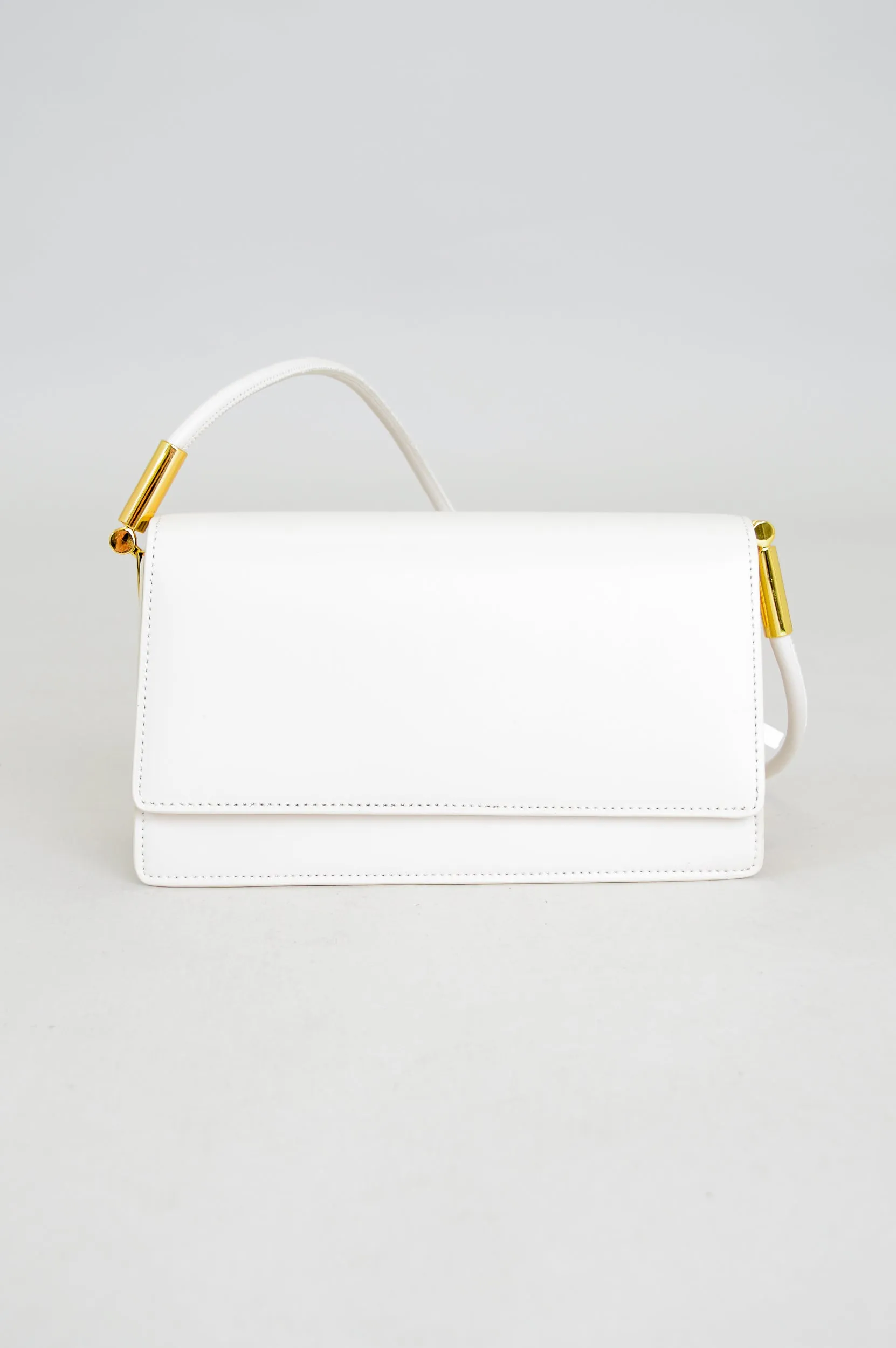 Lina Bag, White, Leather sold by Blue Sky