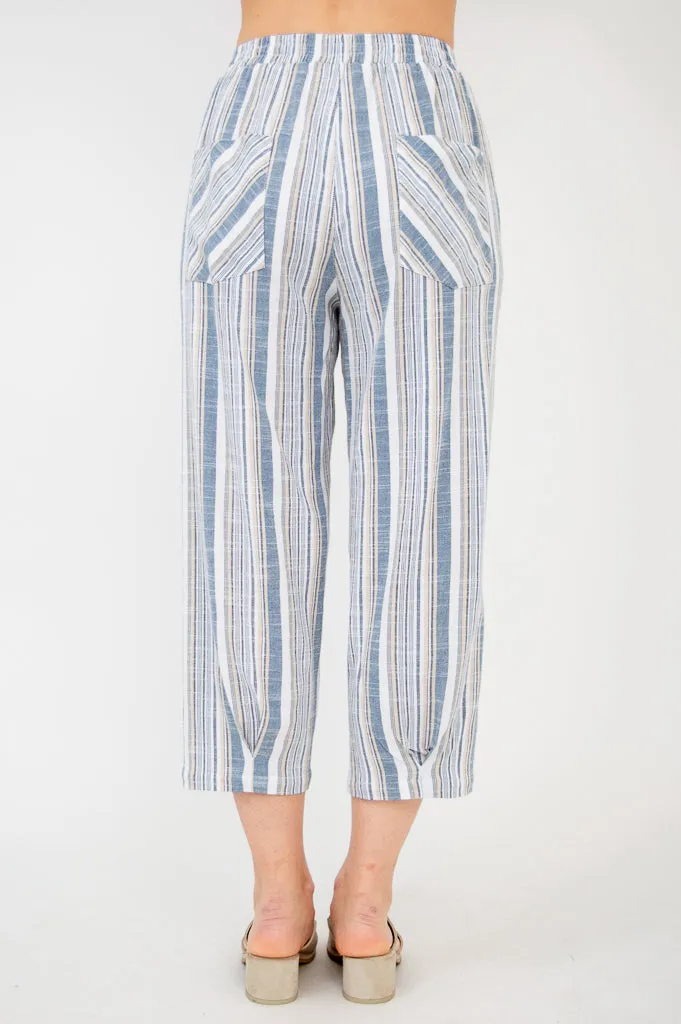 Parmida Pant, Sand Stripe, Linen Bamboo sold by Blue Sky product image thumbnail 5