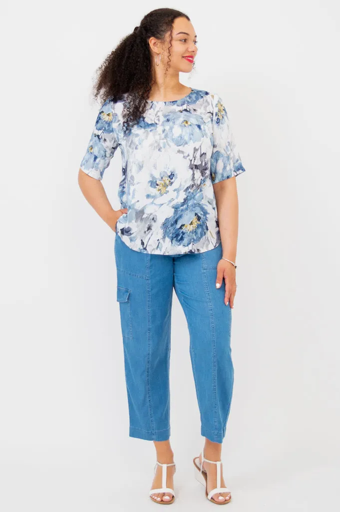 Liza Top, Muse, Linen Bamboo sold by Blue Sky product image thumbnail 2