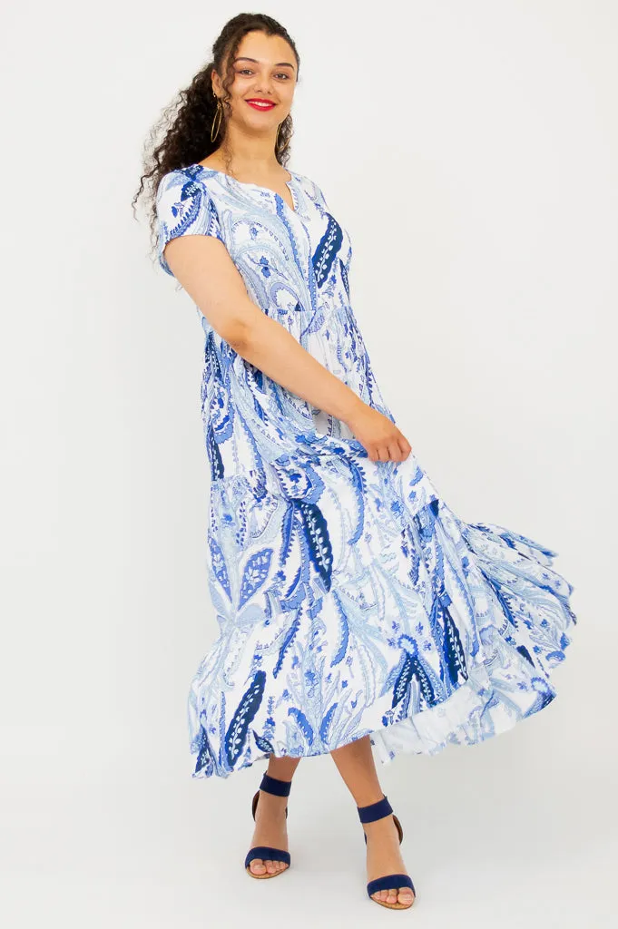 Laurita Dress, Radiant, Linen Bamboo sold by Blue Sky product image thumbnail 3