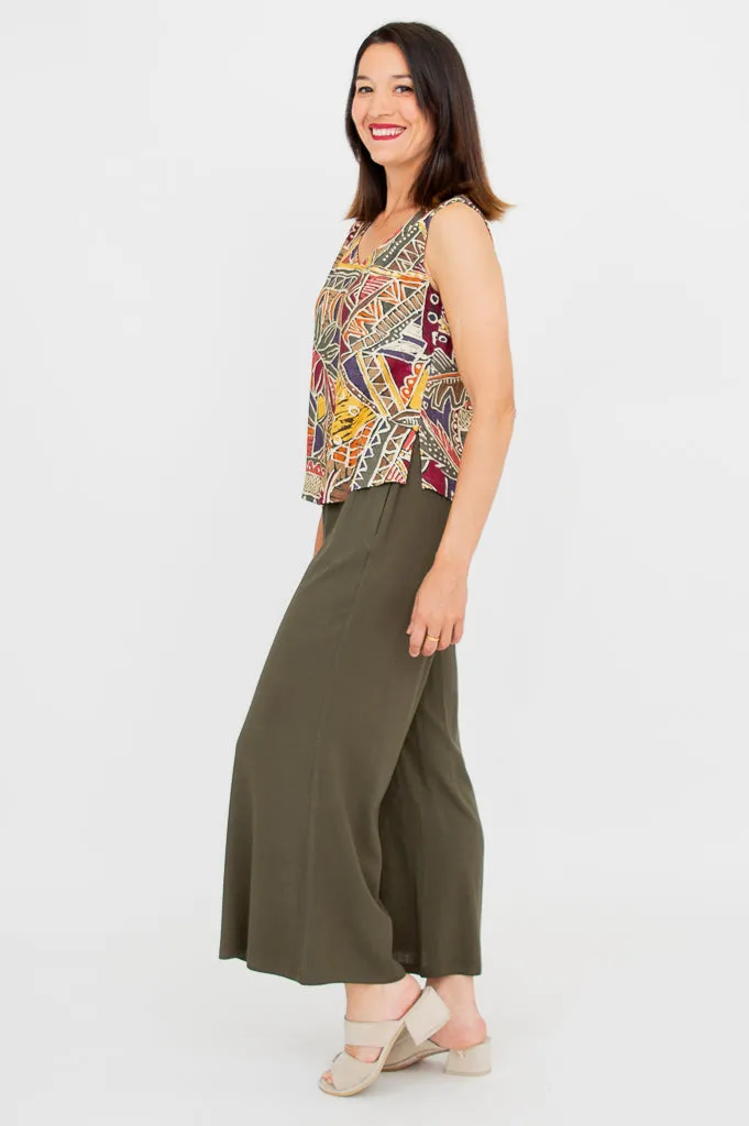 Havana Tank, Tropikal, Linen Bamboo sold by Blue Sky product image thumbnail 4