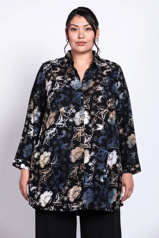 Asus Blouse, Black Wind sold by Blue Sky