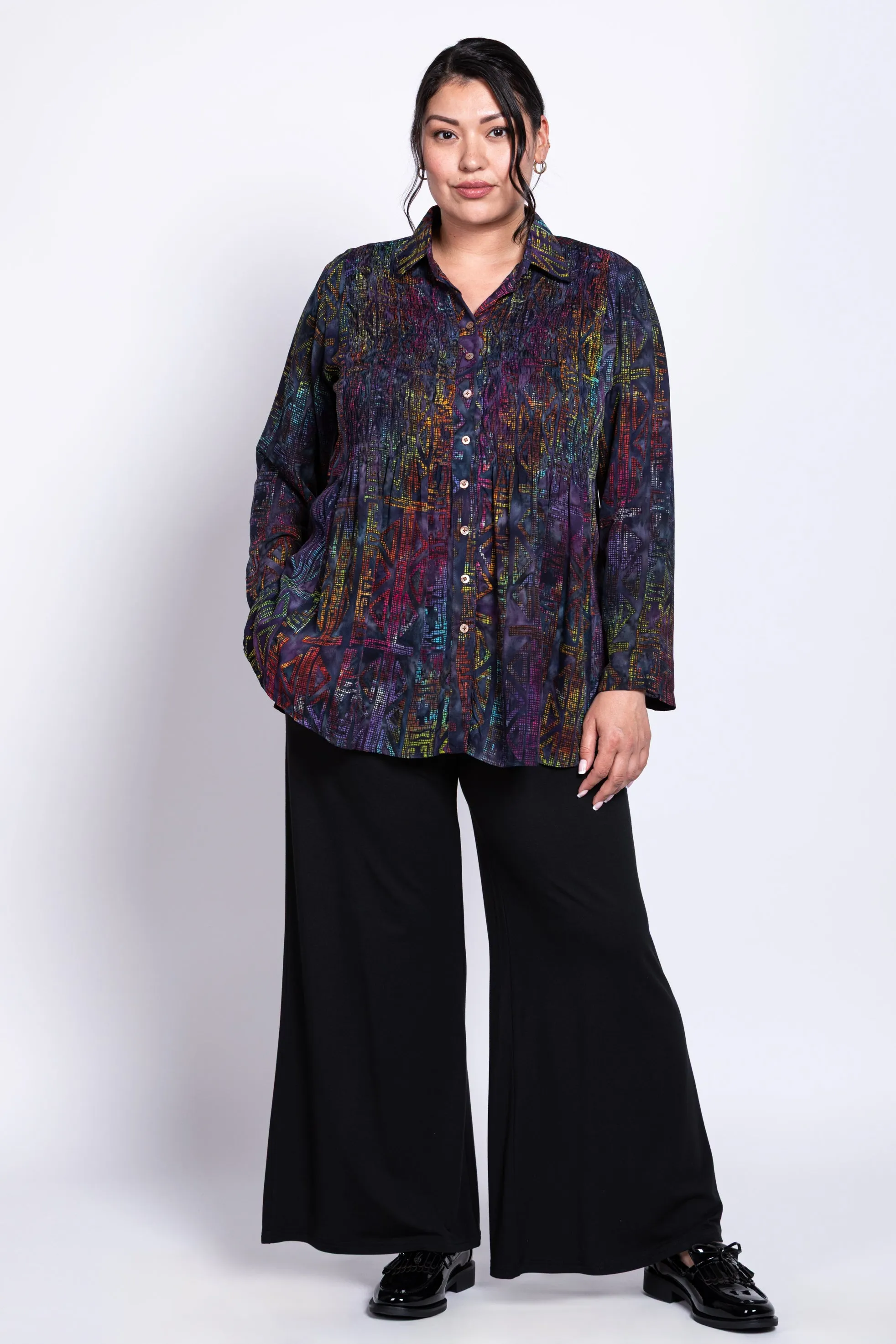 Cindy L/S Blouse, Winter Light sold by Blue Sky product image thumbnail 5