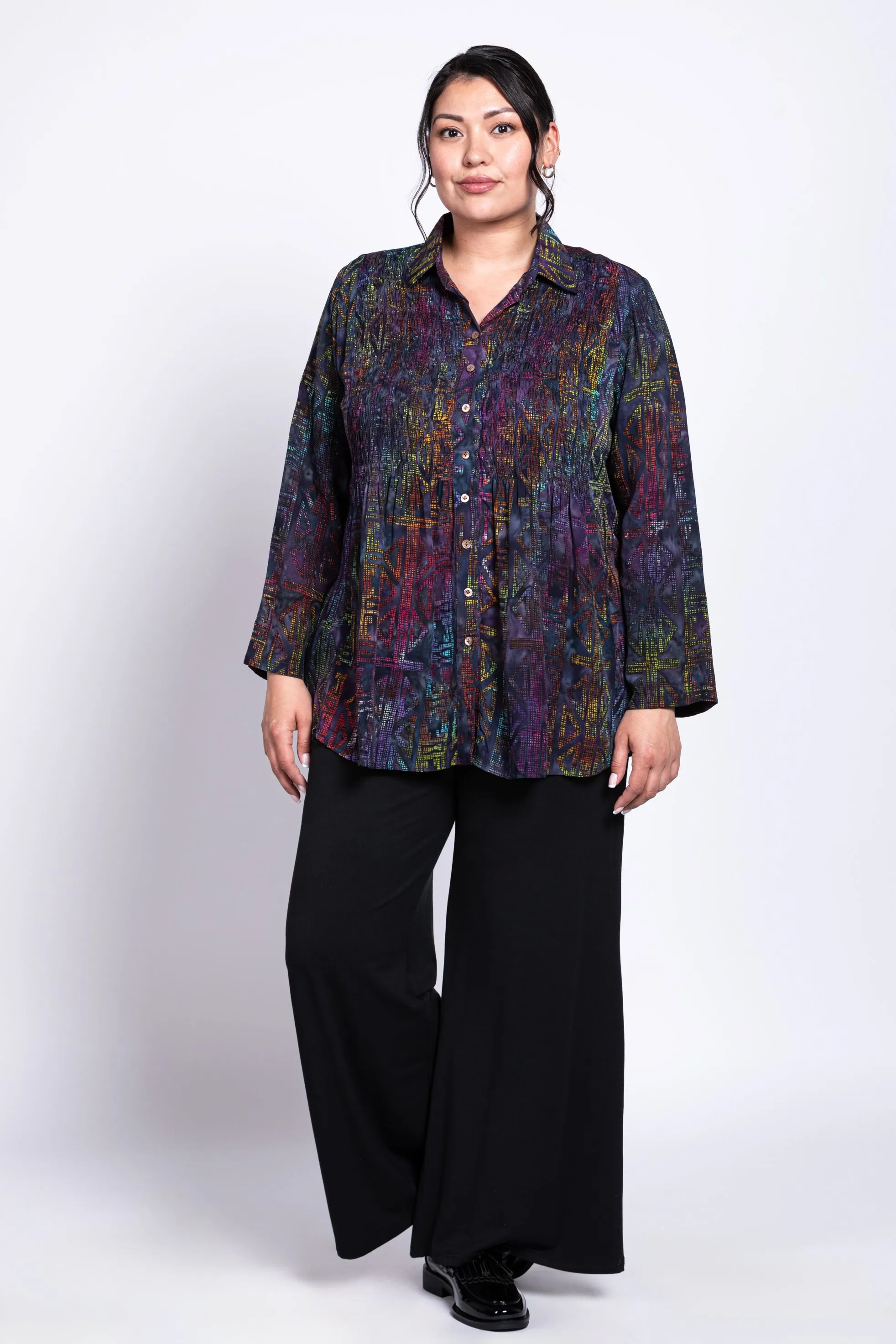 Cindy L/S Blouse, Winter Light sold by Blue Sky product image thumbnail 2