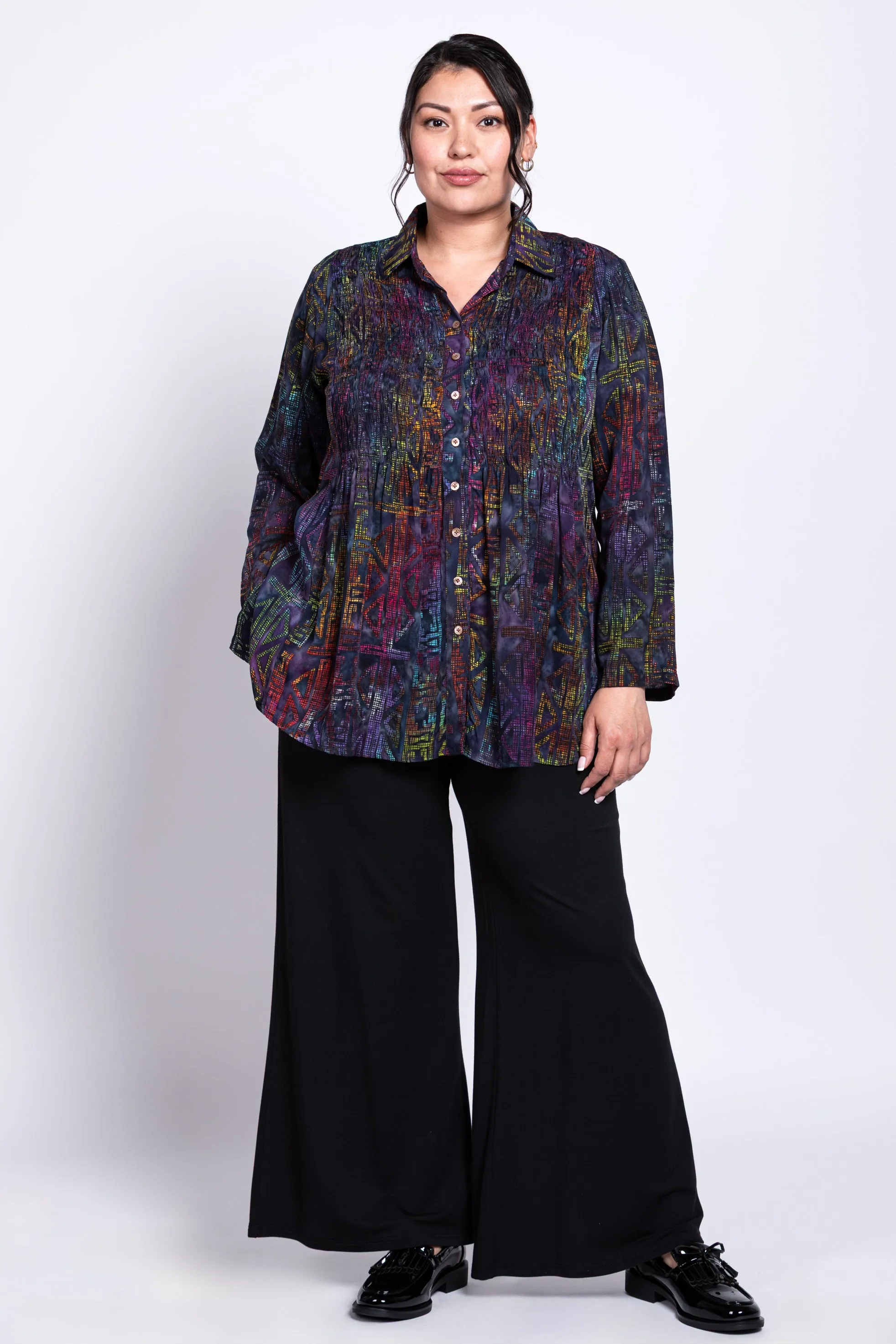 Cindy L/S Blouse, Winter Light sold by Blue Sky product image thumbnail 3