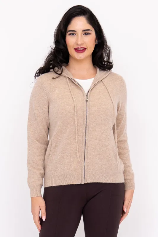 Finlay Sweater, Wheat, Wool Cashmere made by Blue Sky