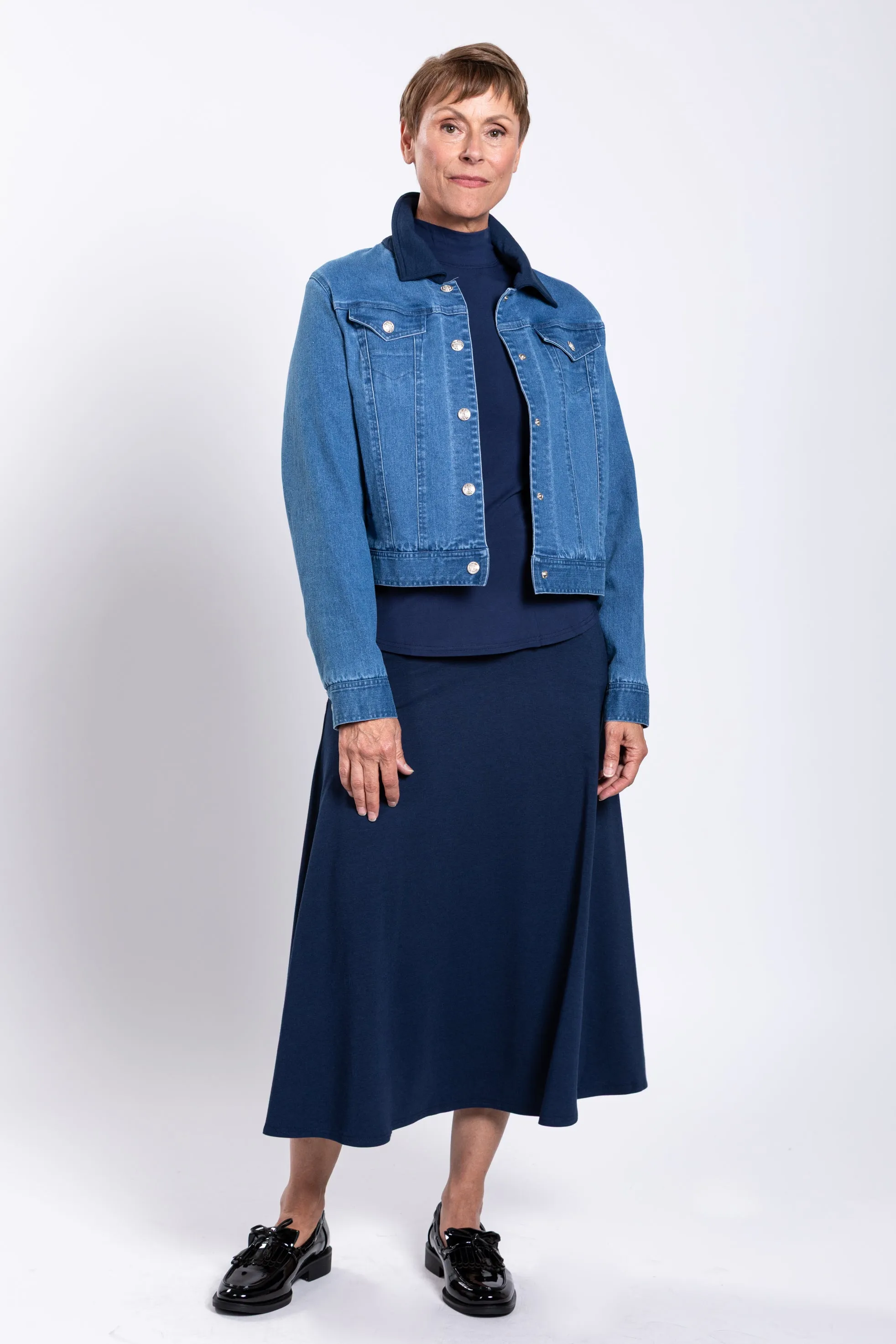 Gerry Jacket, Denim, Tencel Bamboo sold by Blue Sky product image thumbnail 3