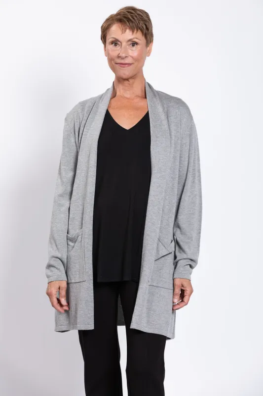 Paige Sweater, Lite Grey made by Blue Sky