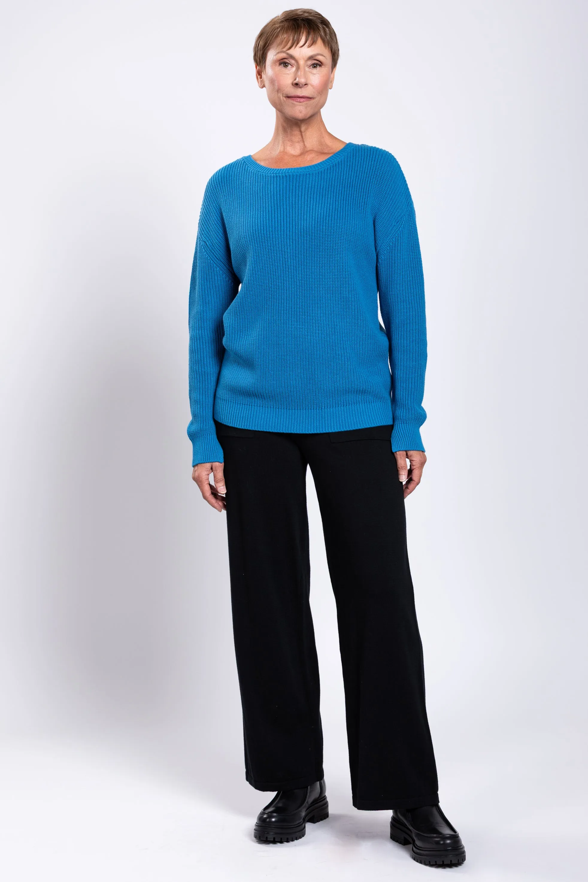 Mission Sweater, Blue, Cotton sold by Blue Sky product image thumbnail 2
