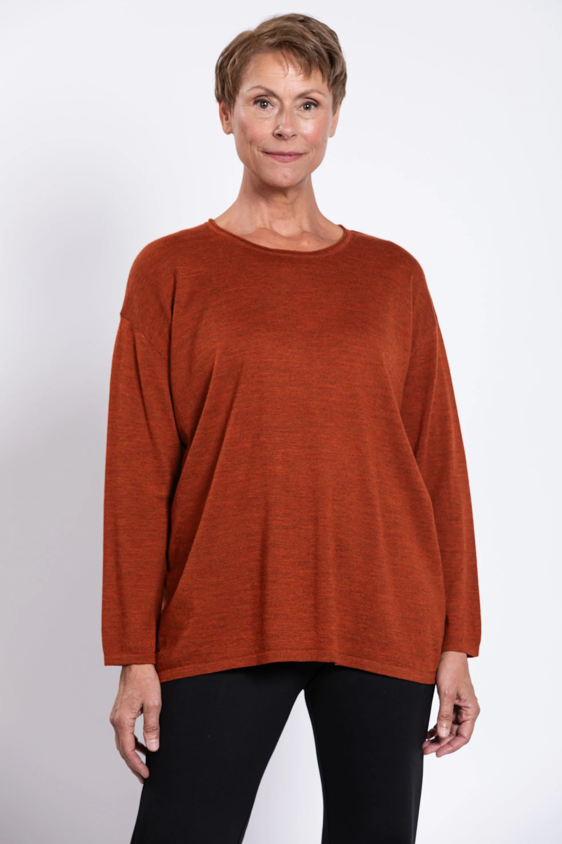Matera Sweater, Bronze, Merino Wool sold by Blue Sky