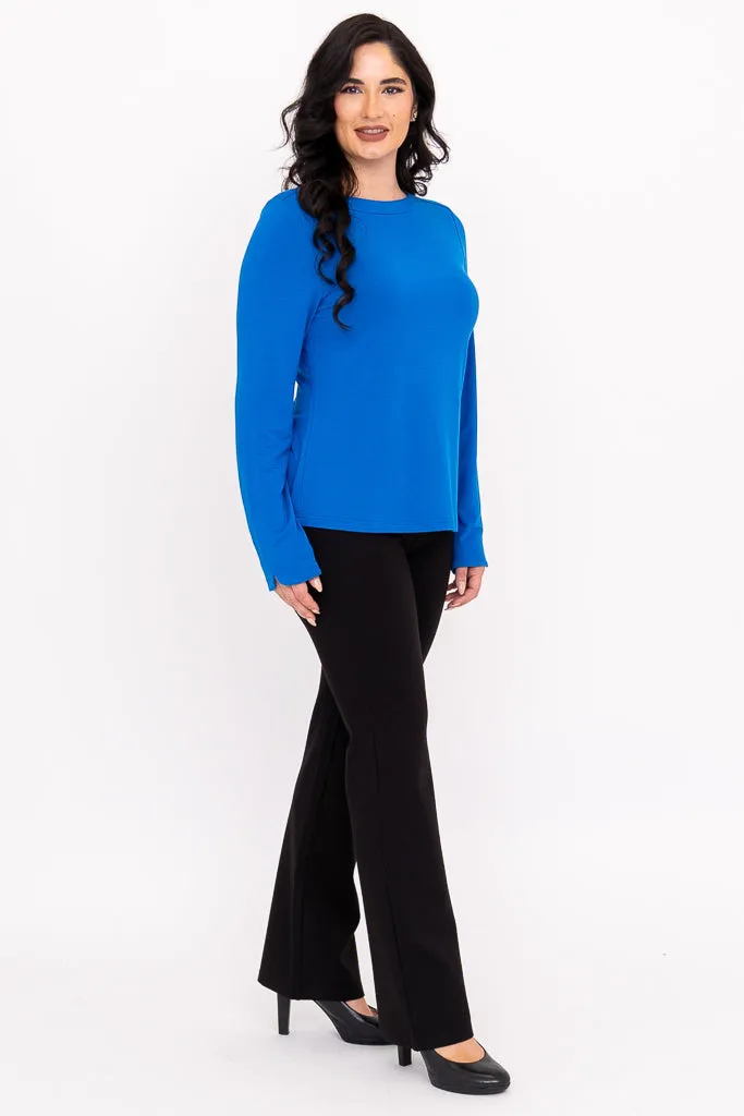 Mona Top, Cobalt, French Terry sold by Blue Sky product image thumbnail 2