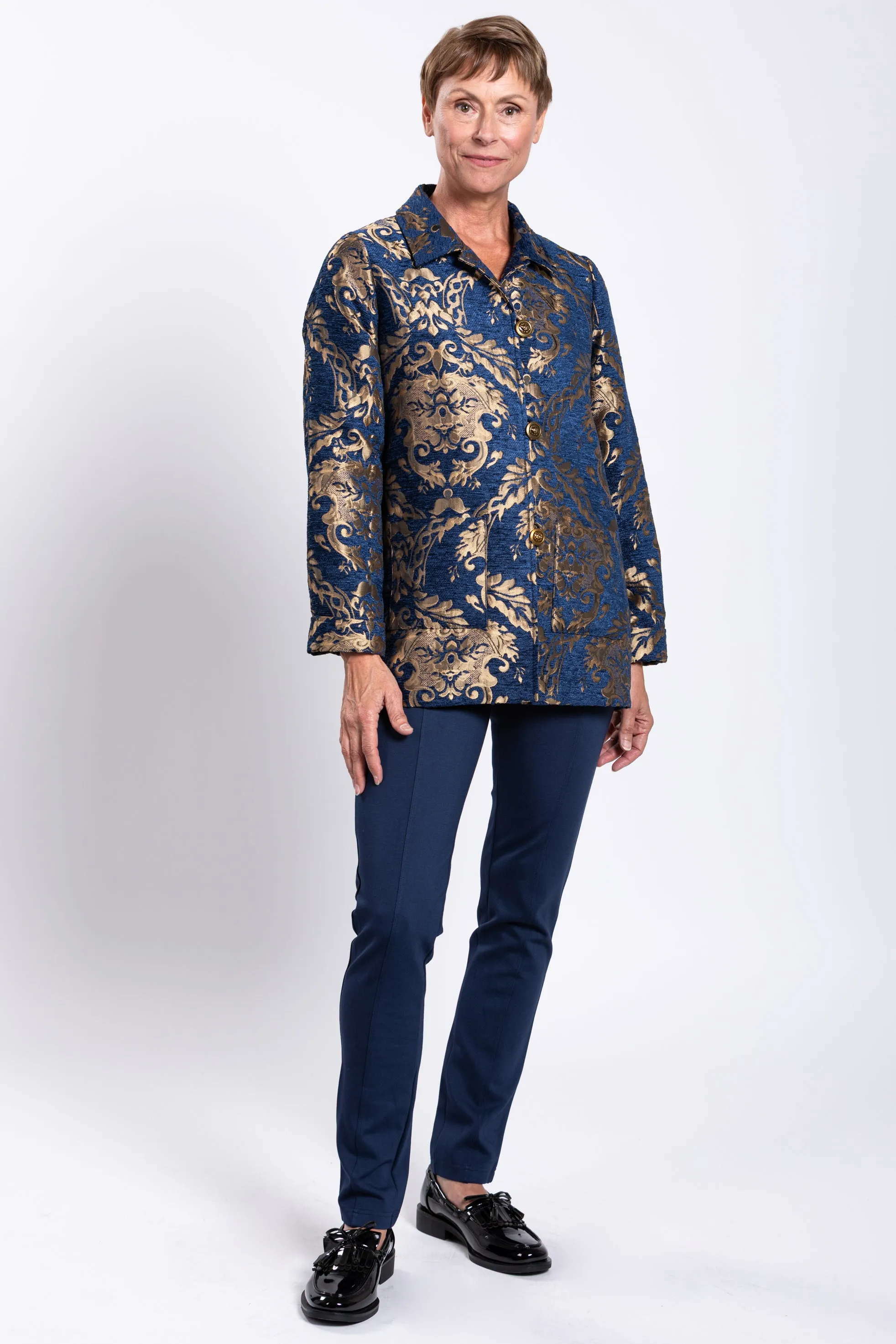 Sabrina Coat, Jacquard, Viscose sold by Blue Sky product image thumbnail 2