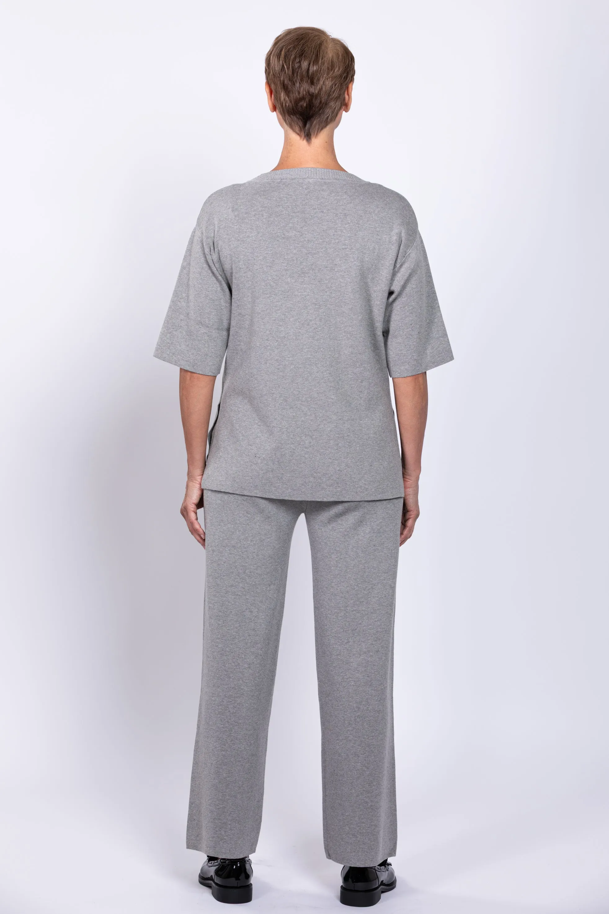 Bailey Pant, Charcoal Light, Cotton sold by Blue Sky product image thumbnail 3