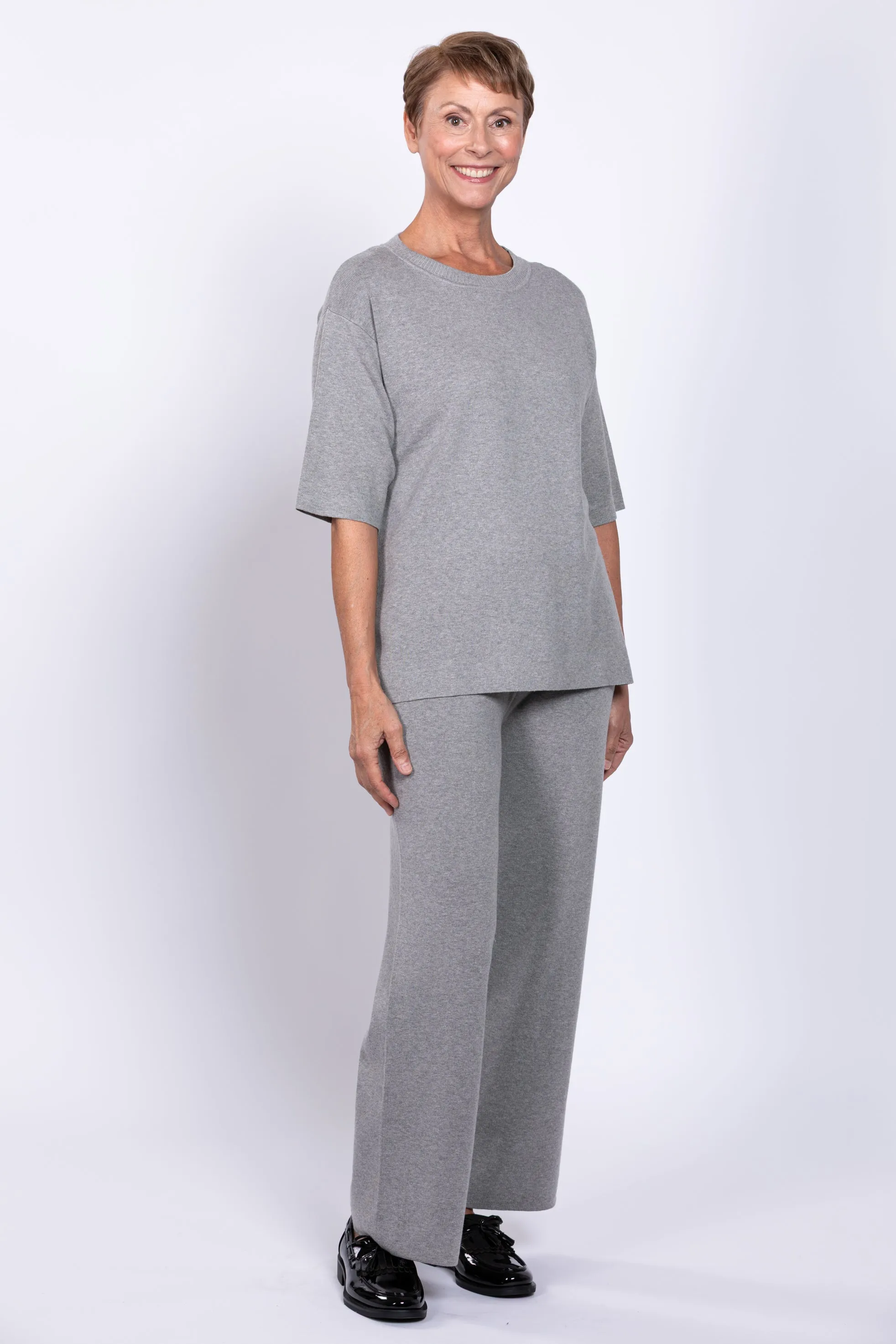 Bailey Pant, Charcoal Light, Cotton sold by Blue Sky product image thumbnail 2