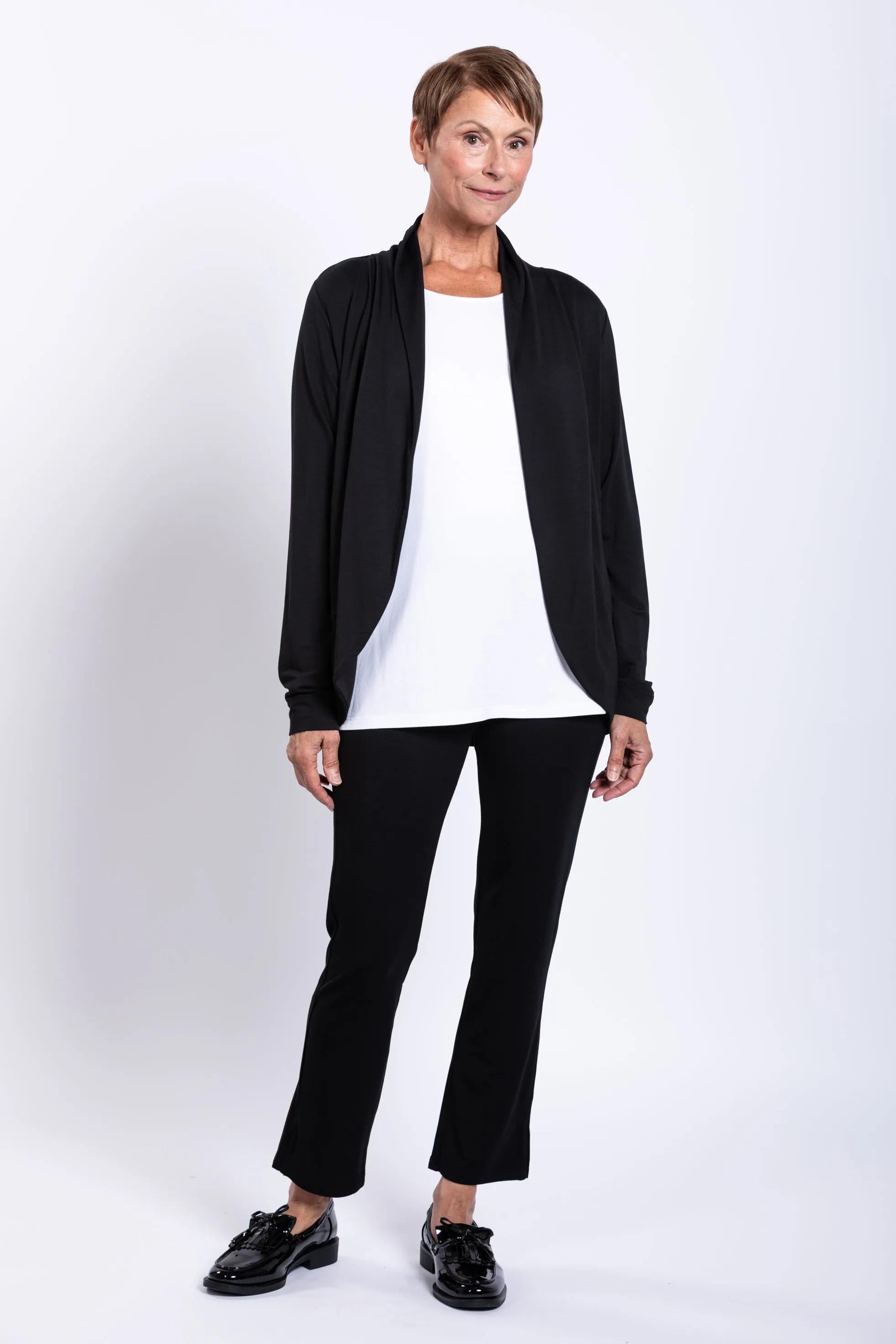 Simmer Jacket, Black, French Terry sold by Blue Sky product image thumbnail 4